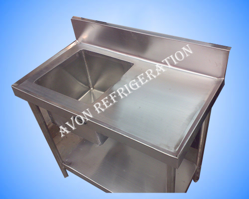 SS Sink with Table