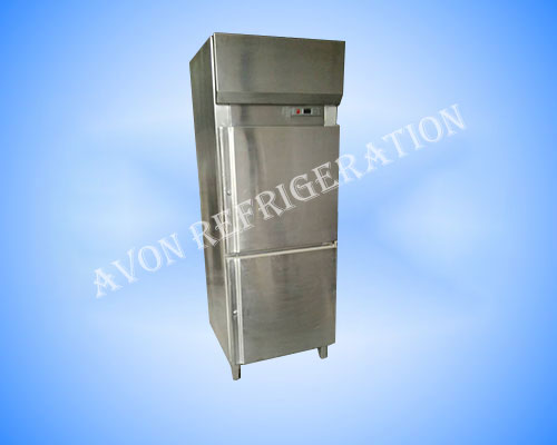 Two Door Vertical Refrigerator Freezer